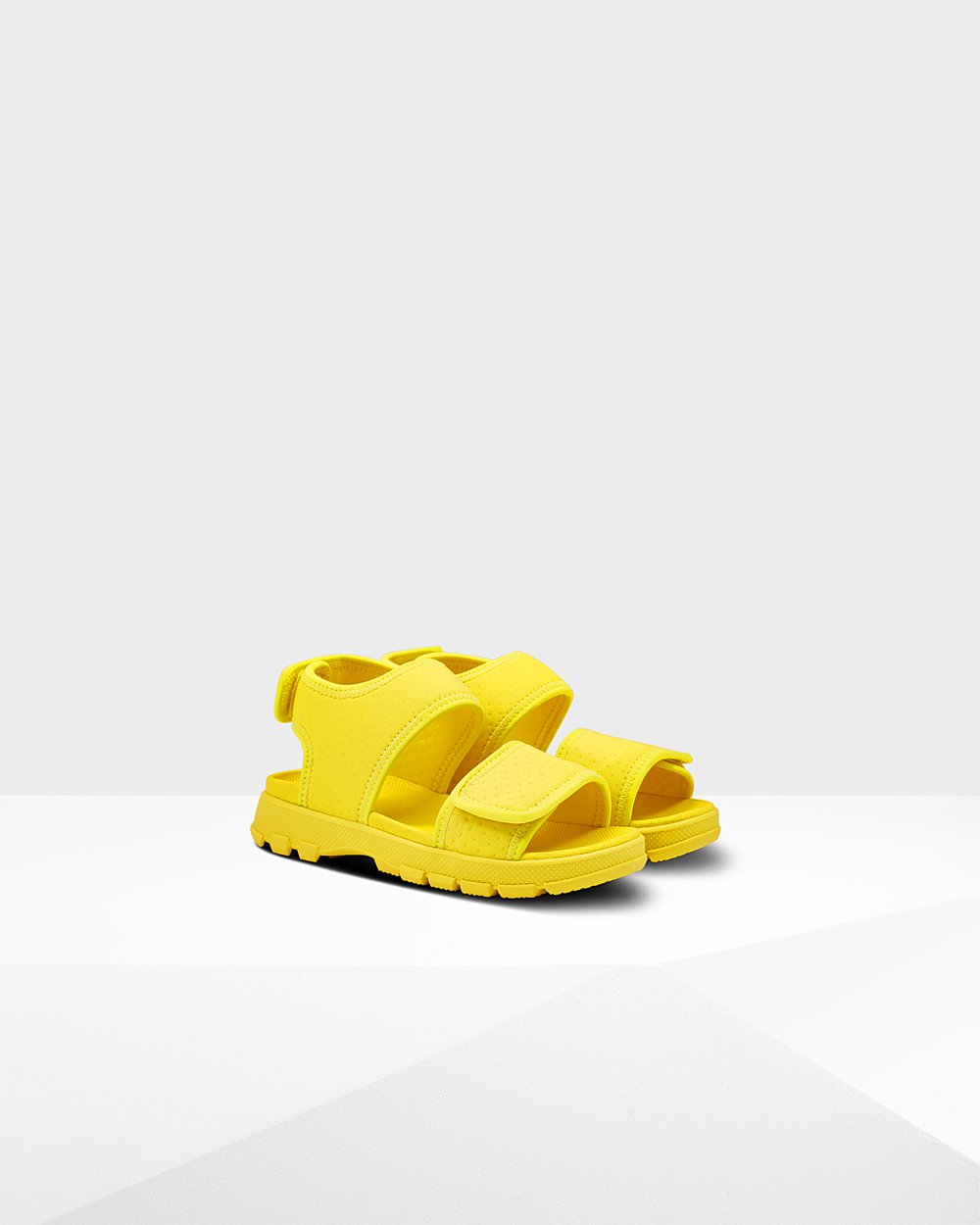 Hunter Original Big Outdoor Walking Sandals - Buy Online Kids Yellow - GMKAYC601